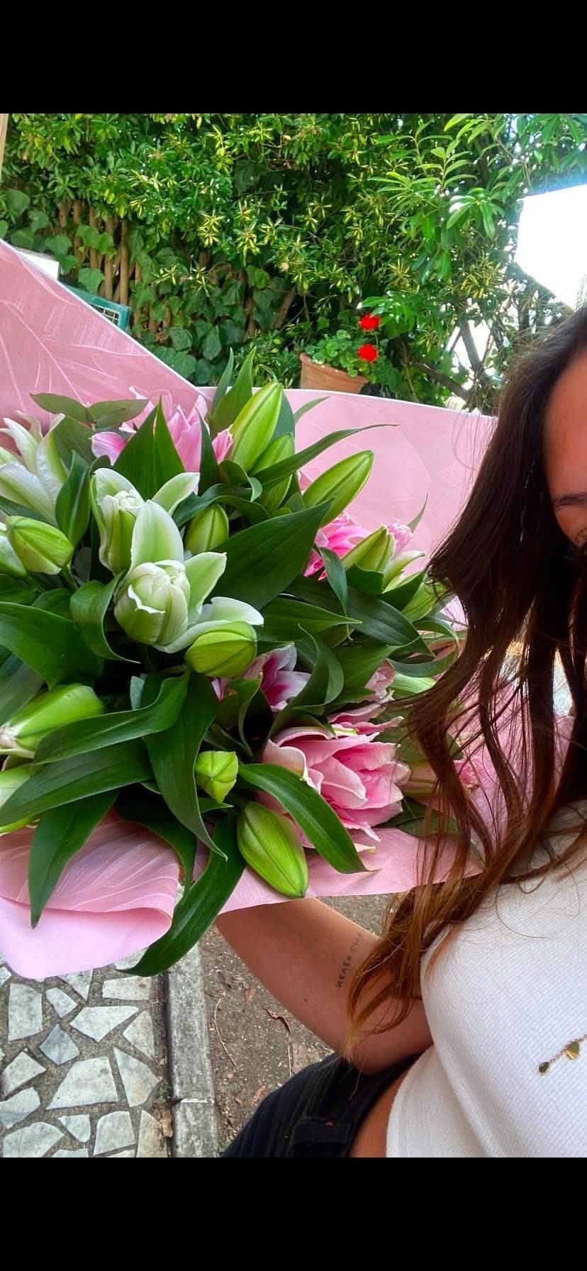 Lys blancs & roses
